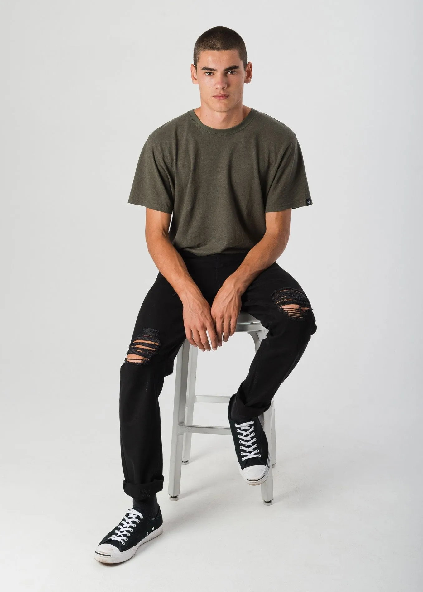 Afends Mens Deadbeat Morbids - Slim Fit Denim