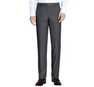 Alessandro Vitello by Renoir Charcoal Classic Fit Flat Front Suit Separate Pants 202-1