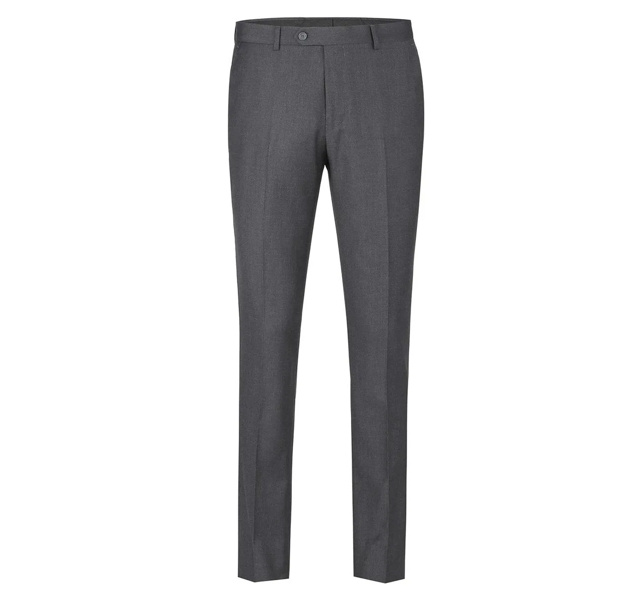 Alessandro Vitello by Renoir Charcoal Classic Fit Flat Front Suit Separate Pants 202-1