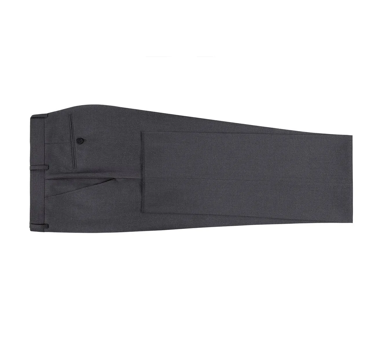 Alessandro Vitello by Renoir Charcoal Classic Fit Flat Front Suit Separate Pants 202-1