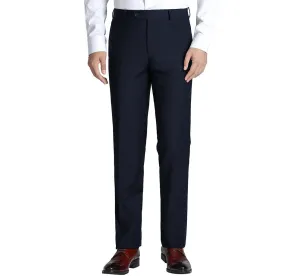 Alessandro Vitello by Renoir Dark Navy Slim Fit Flat Front Suit Separate Pants 201-2
