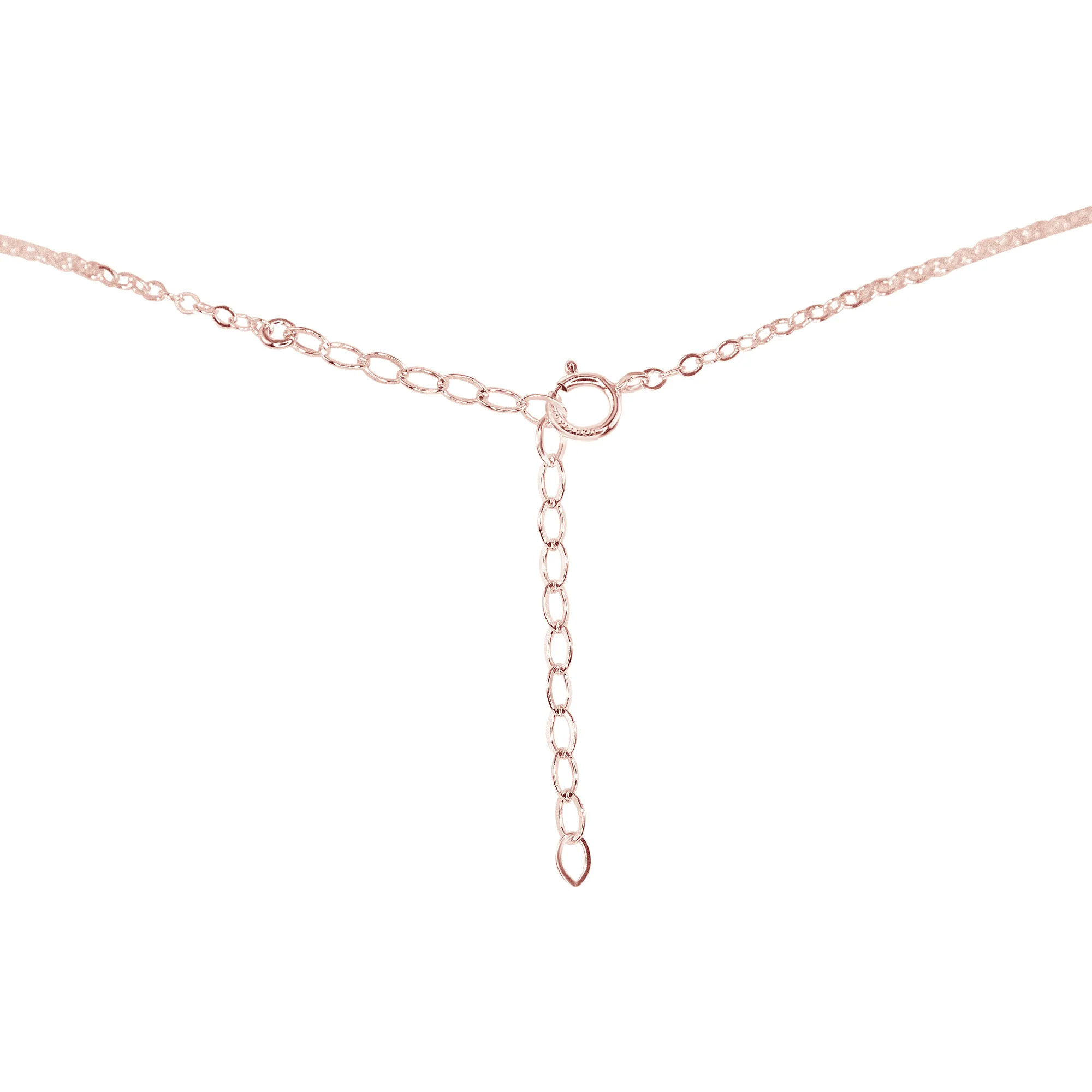 Aquamarine Gemstone Chain Layered Choker Necklace