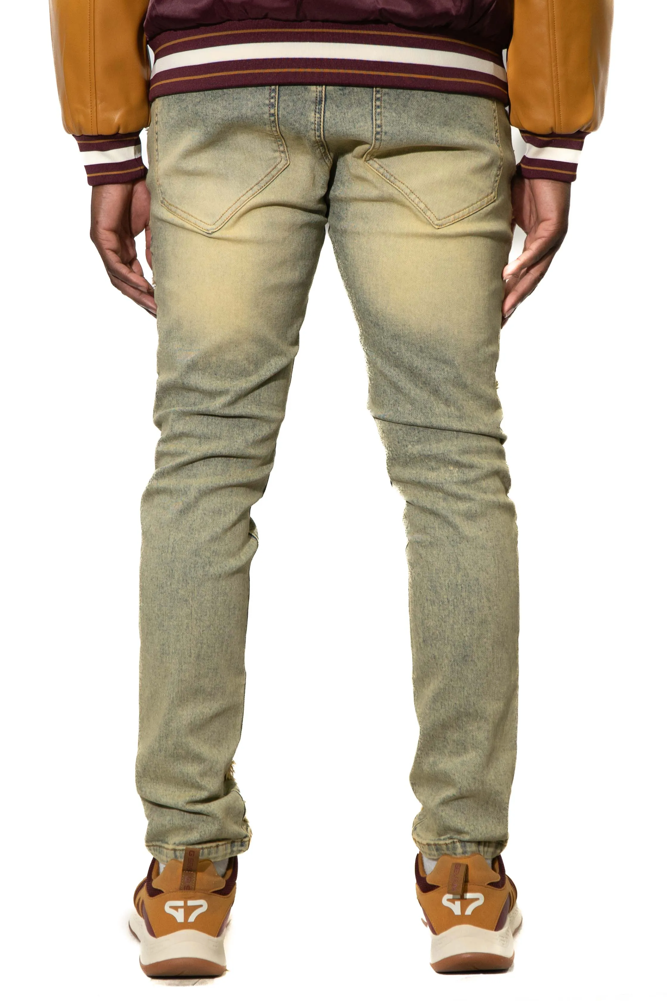 Bitten Denim Jeans Big & Tall