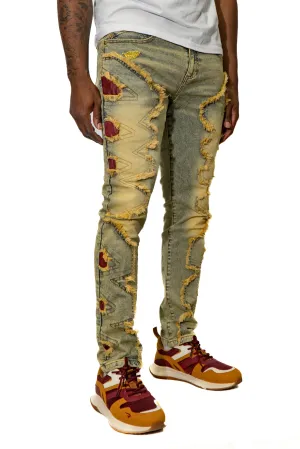 Bitten Denim Jeans Big & Tall