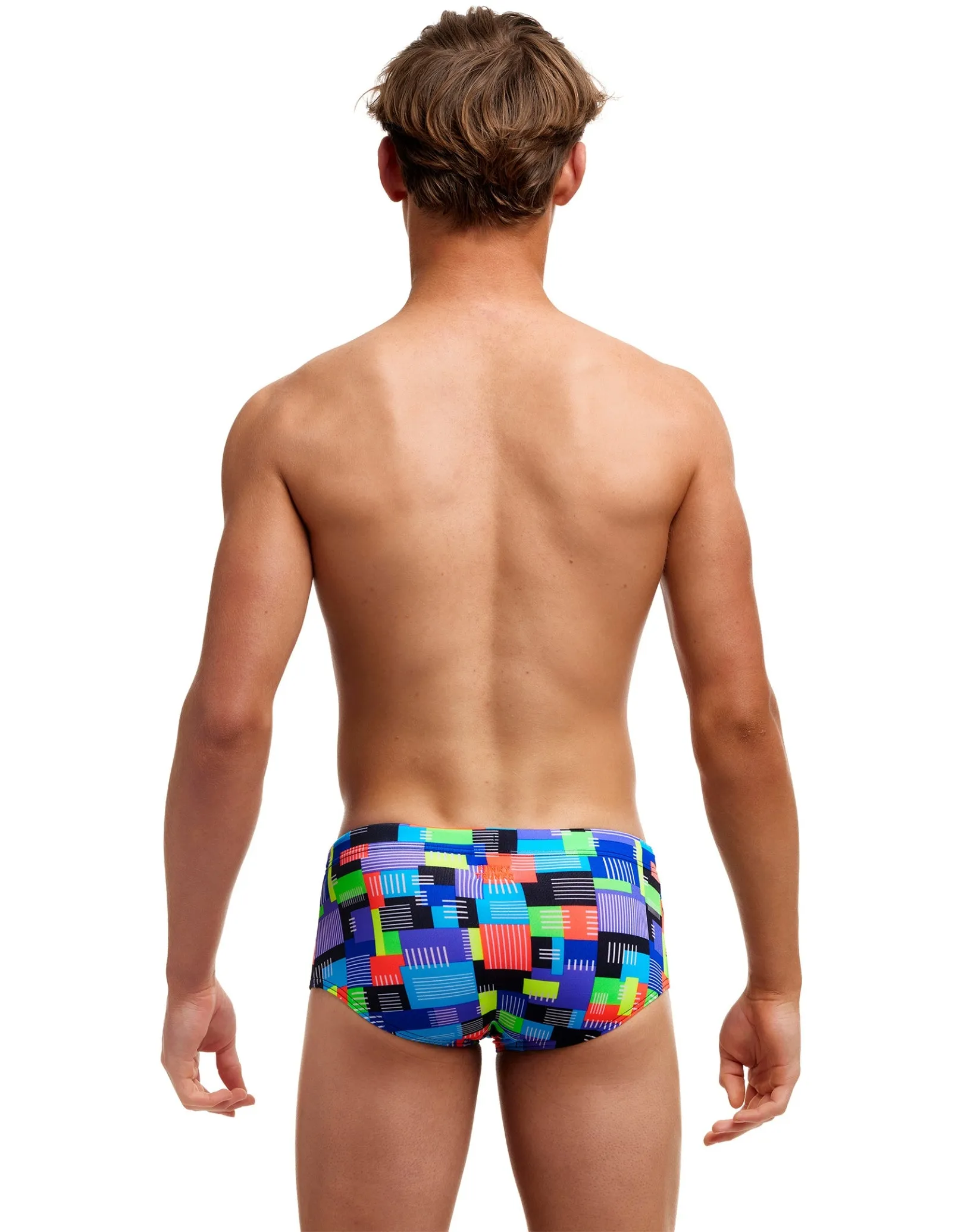 Boys Chip Set Sidewinder Swim Trunks - Multi