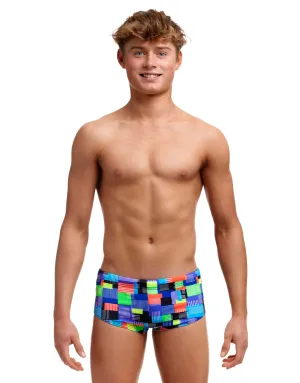 Boys Chip Set Sidewinder Swim Trunks - Multi