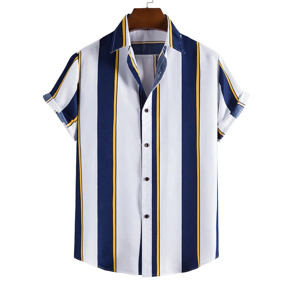 Casual Lapel Beach Shirts
