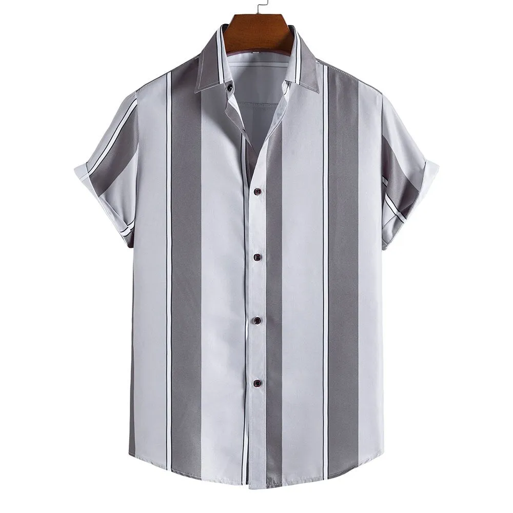 Casual Lapel Beach Shirts