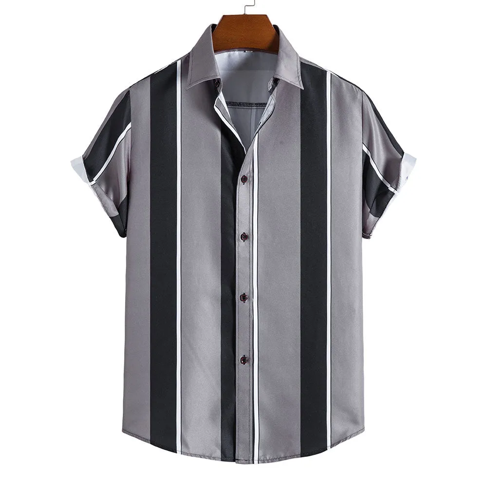 Casual Lapel Beach Shirts