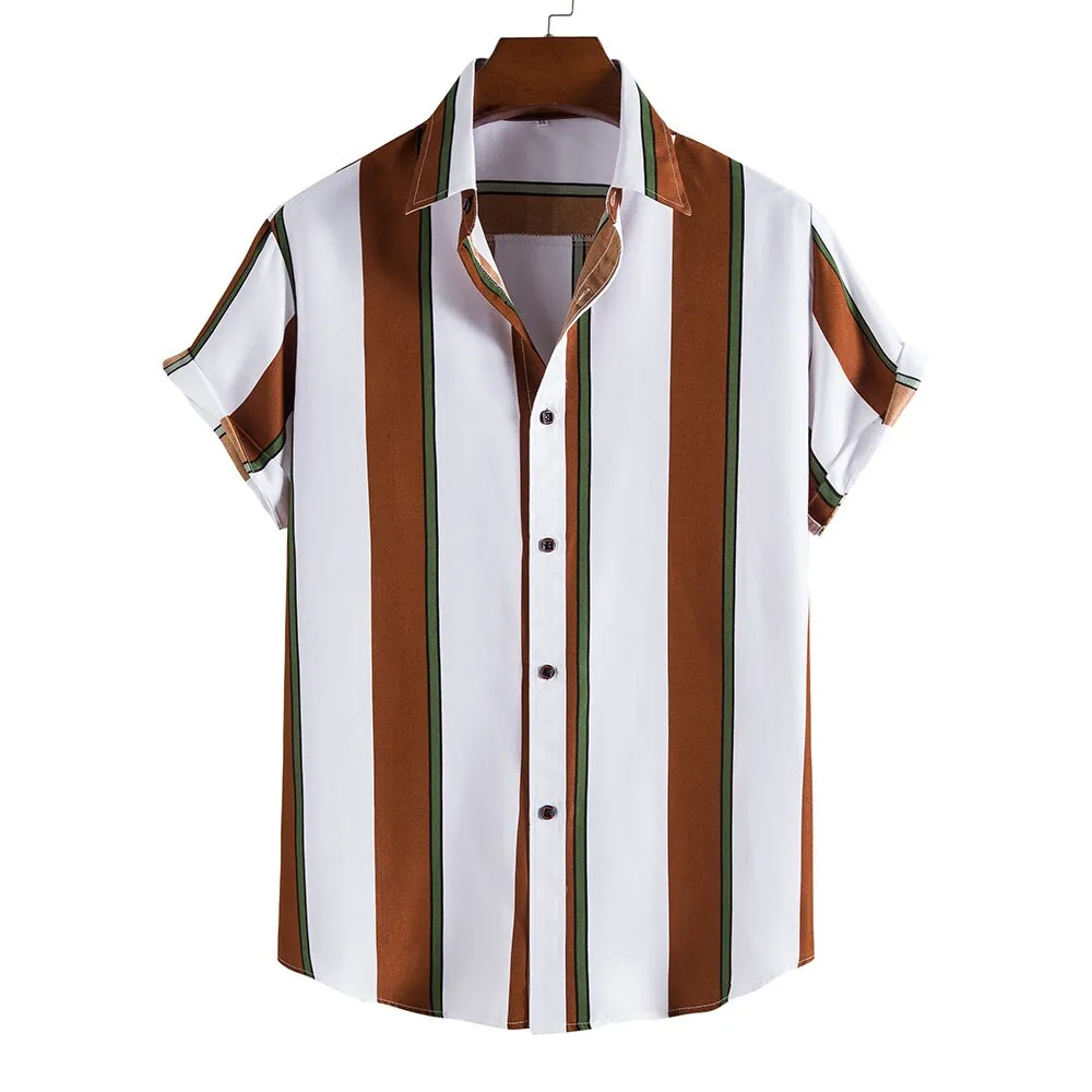 Casual Lapel Beach Shirts
