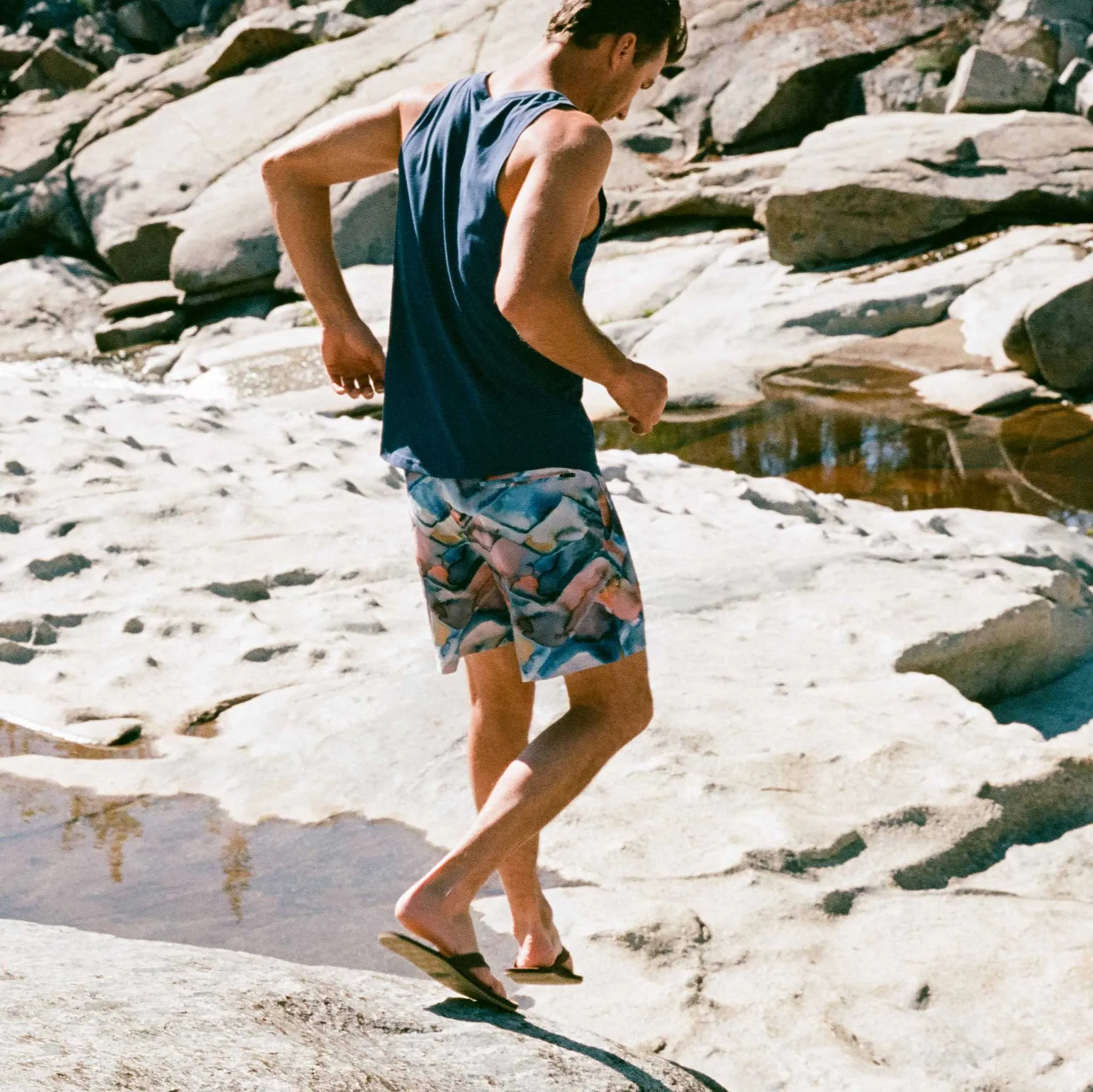 Catalina Swim Trunks in Magic Mountain