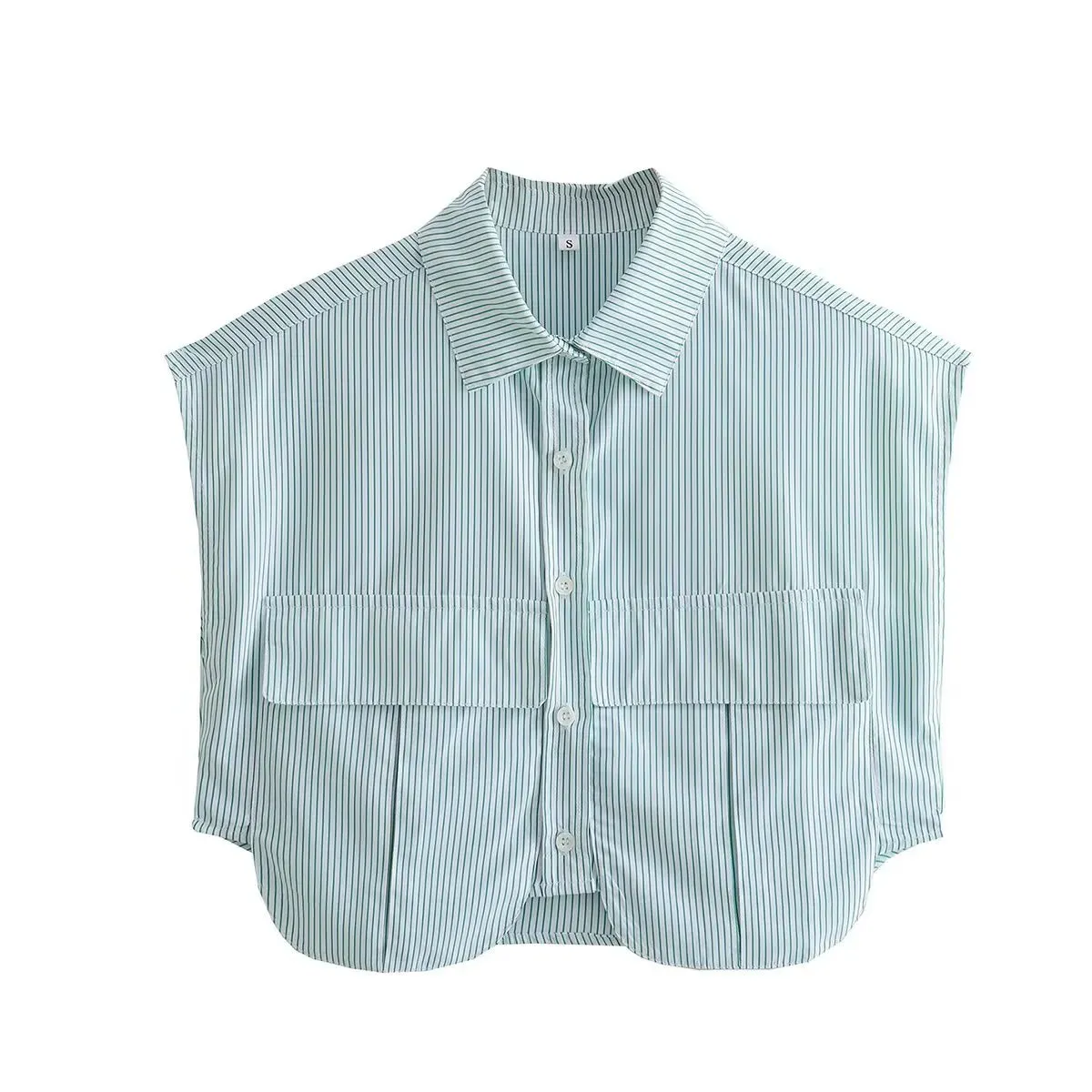Cropped Sleeveless Shirt
