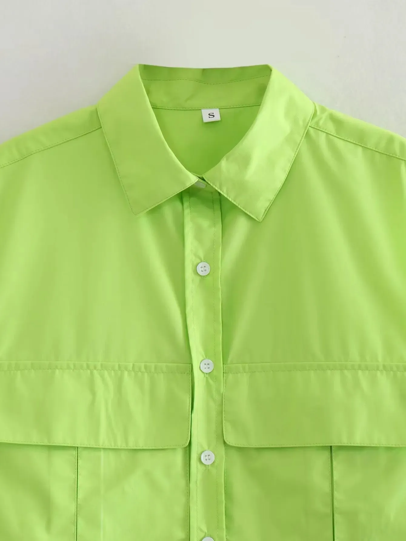 Cropped Sleeveless Shirt