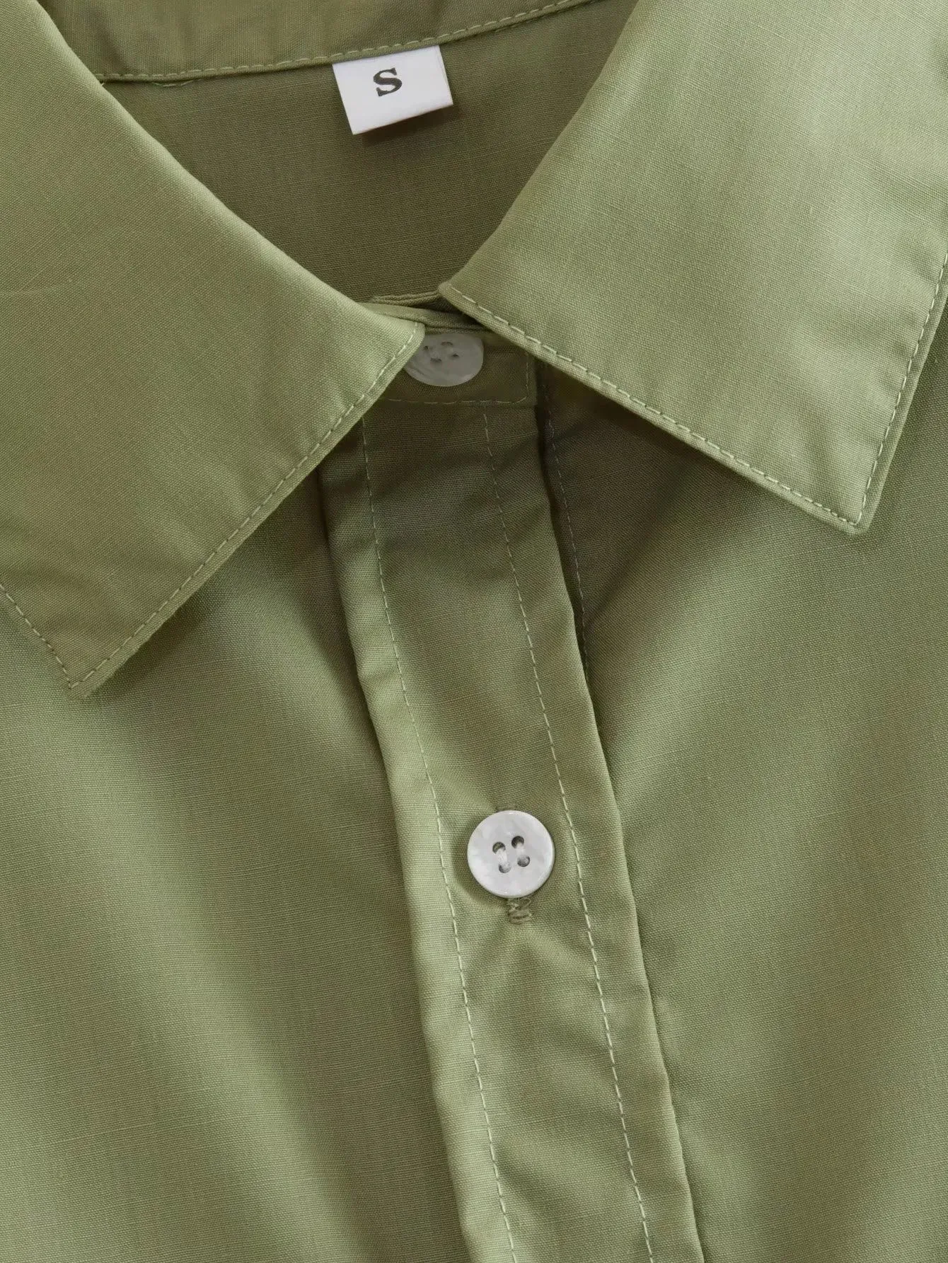 Cropped Sleeveless Shirt