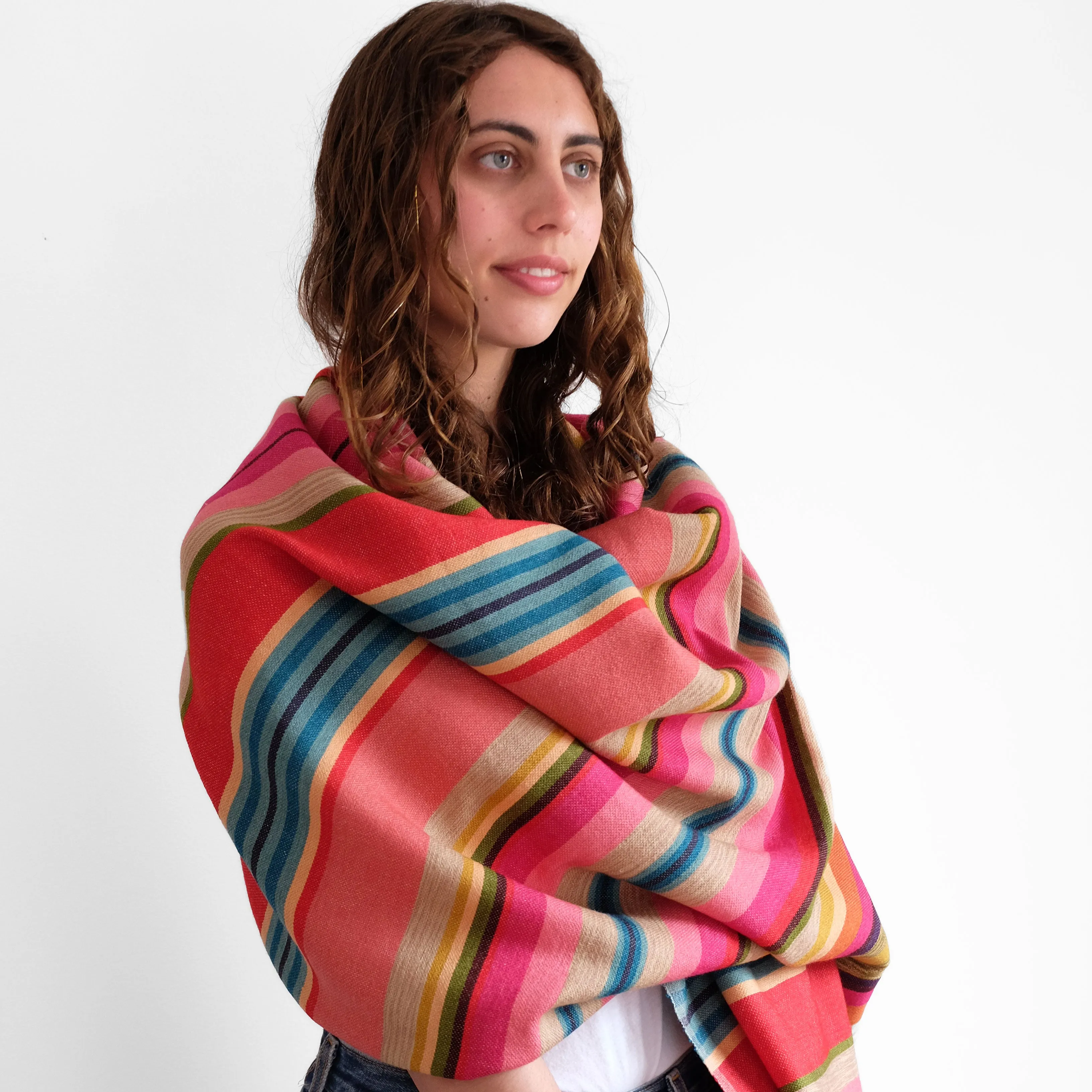 Desert Shawl - Red