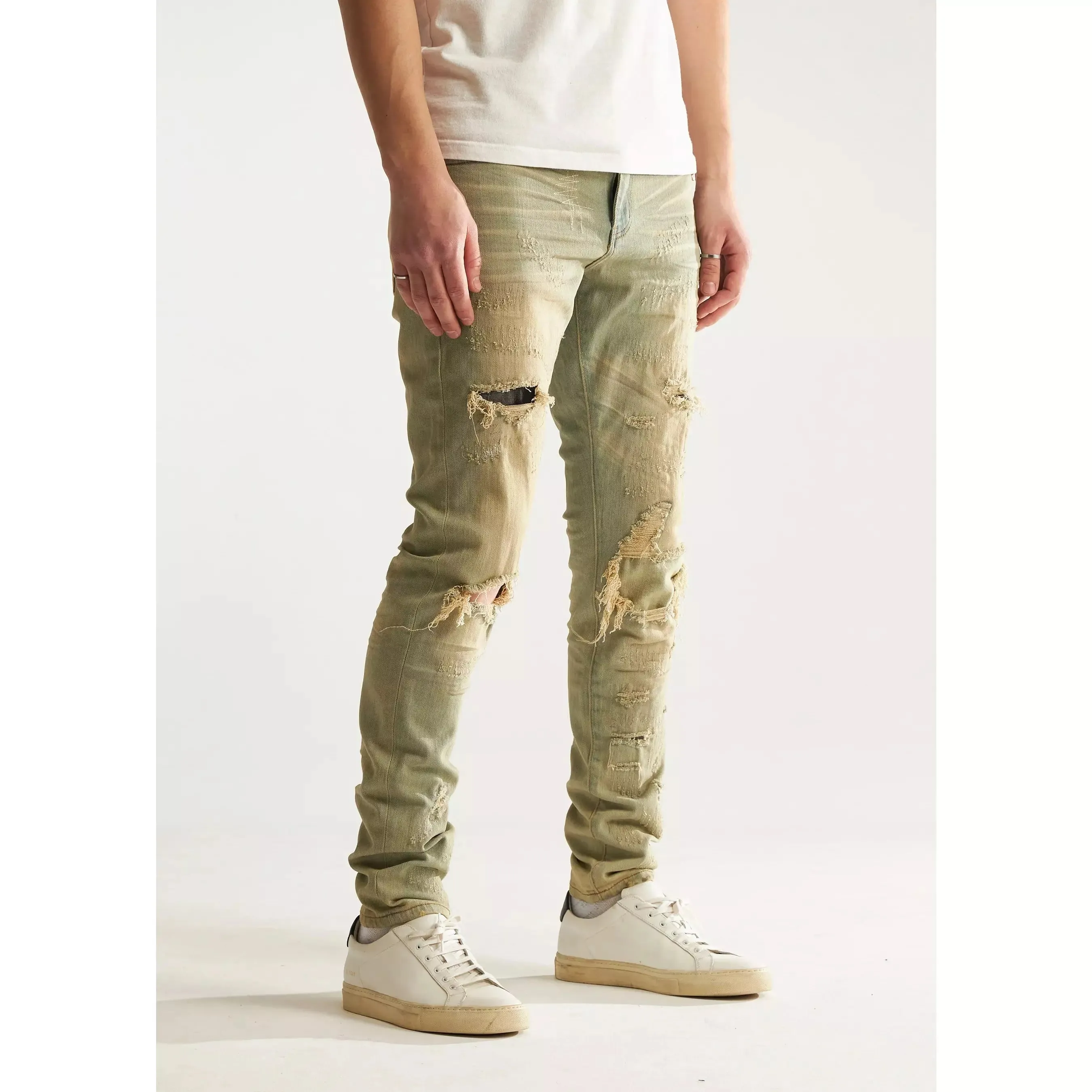 Embellish Felix Light Sand Washed Denim Jeans (EMBSP122-106)