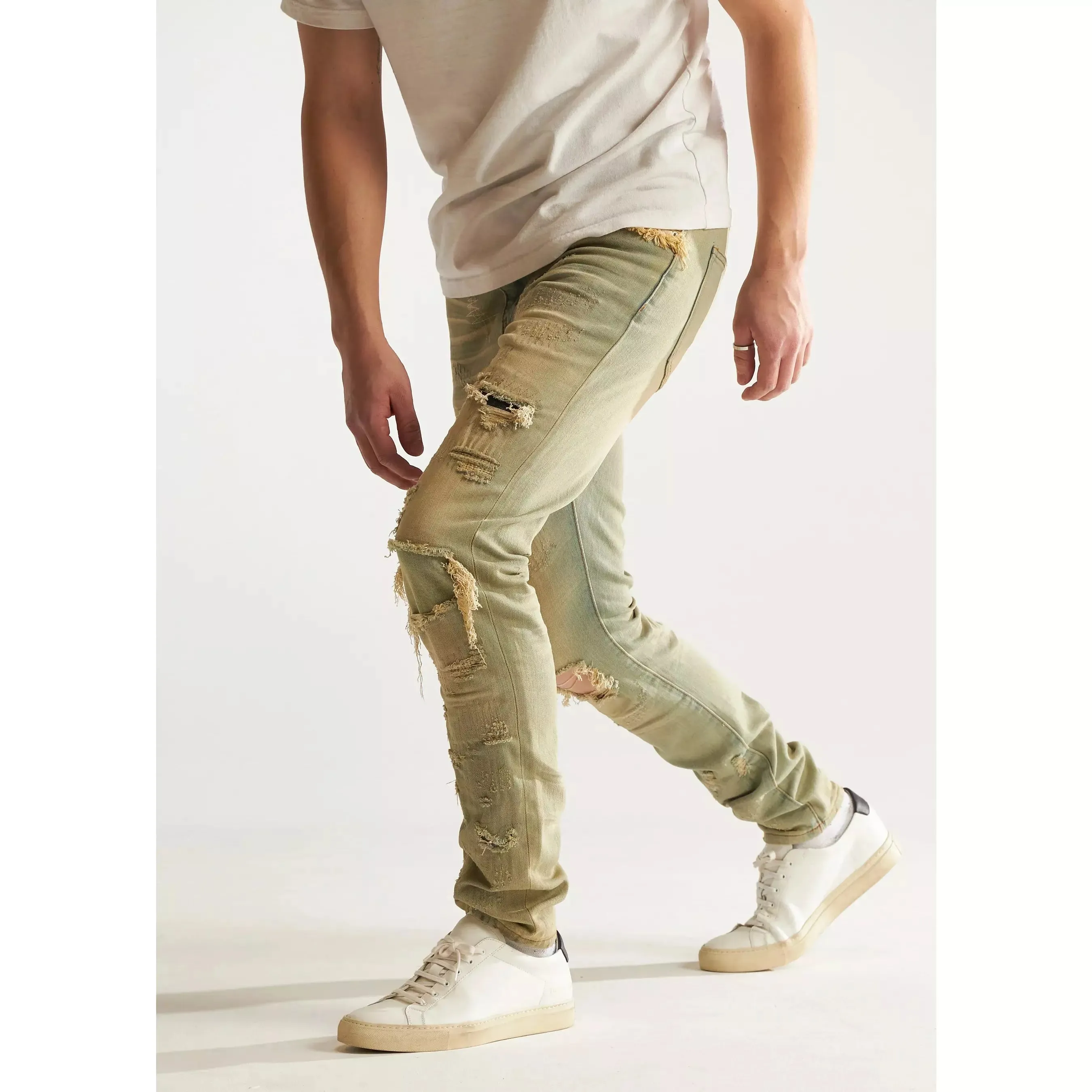 Embellish Felix Light Sand Washed Denim Jeans (EMBSP122-106)