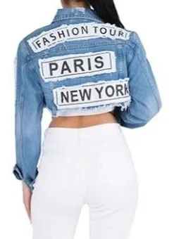 Fashion Tour Denim Jacket - Medium Wash