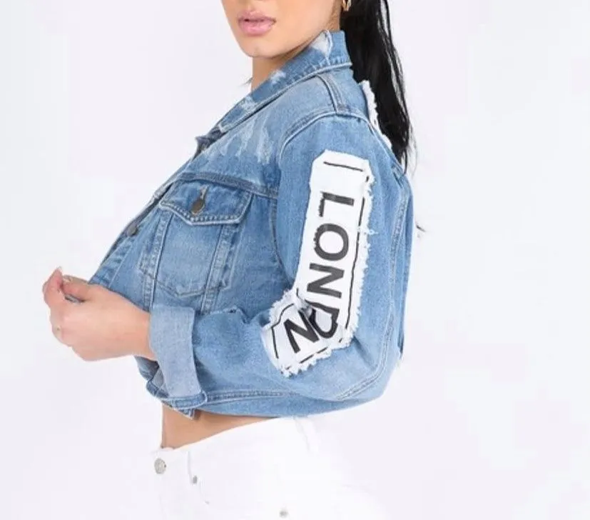 Fashion Tour Denim Jacket - Medium Wash