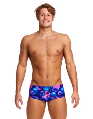 Funky Trunks Liquid Lights Sidewinder Swim Trunks - Blue