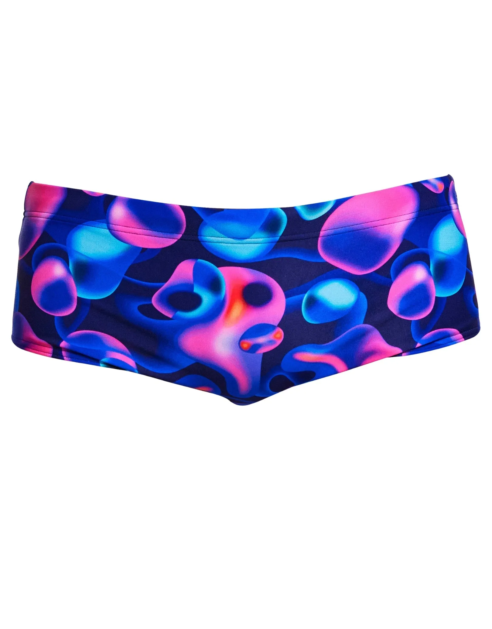 Funky Trunks Liquid Lights Sidewinder Swim Trunks - Blue