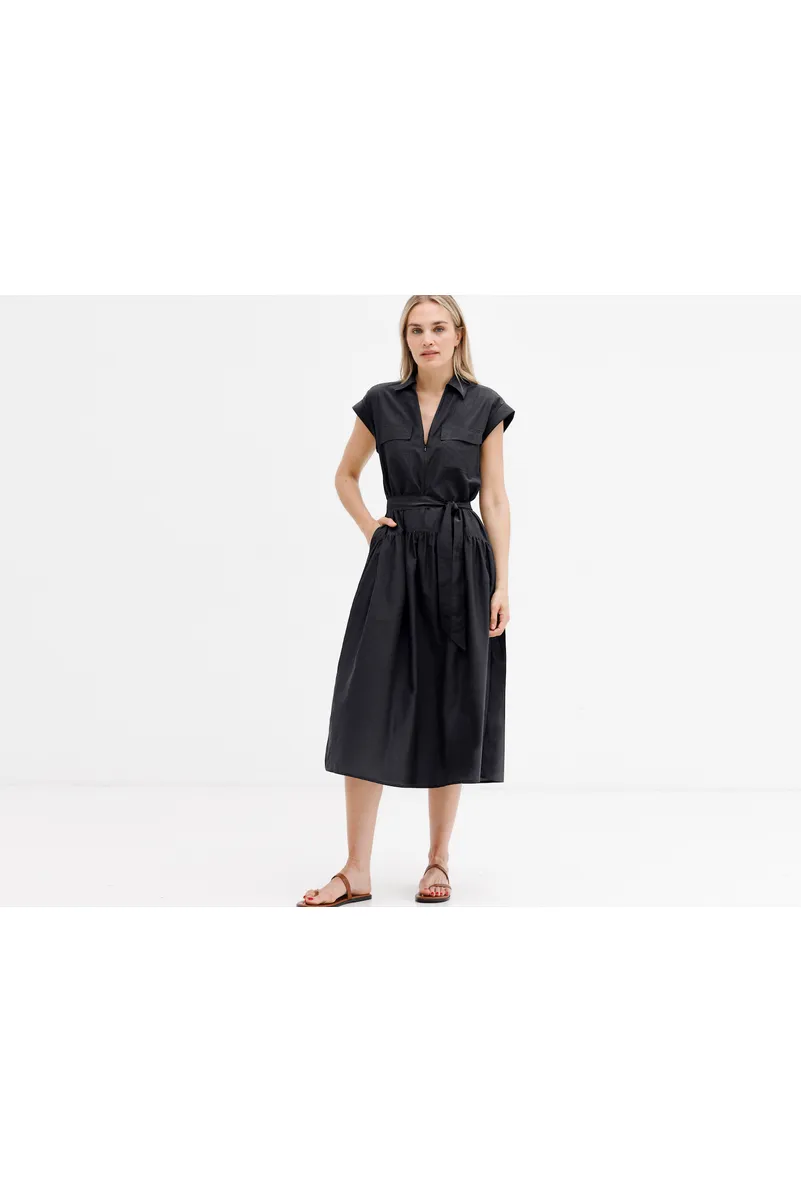 go by Go Silk Go Zipline Dress D490 | Black