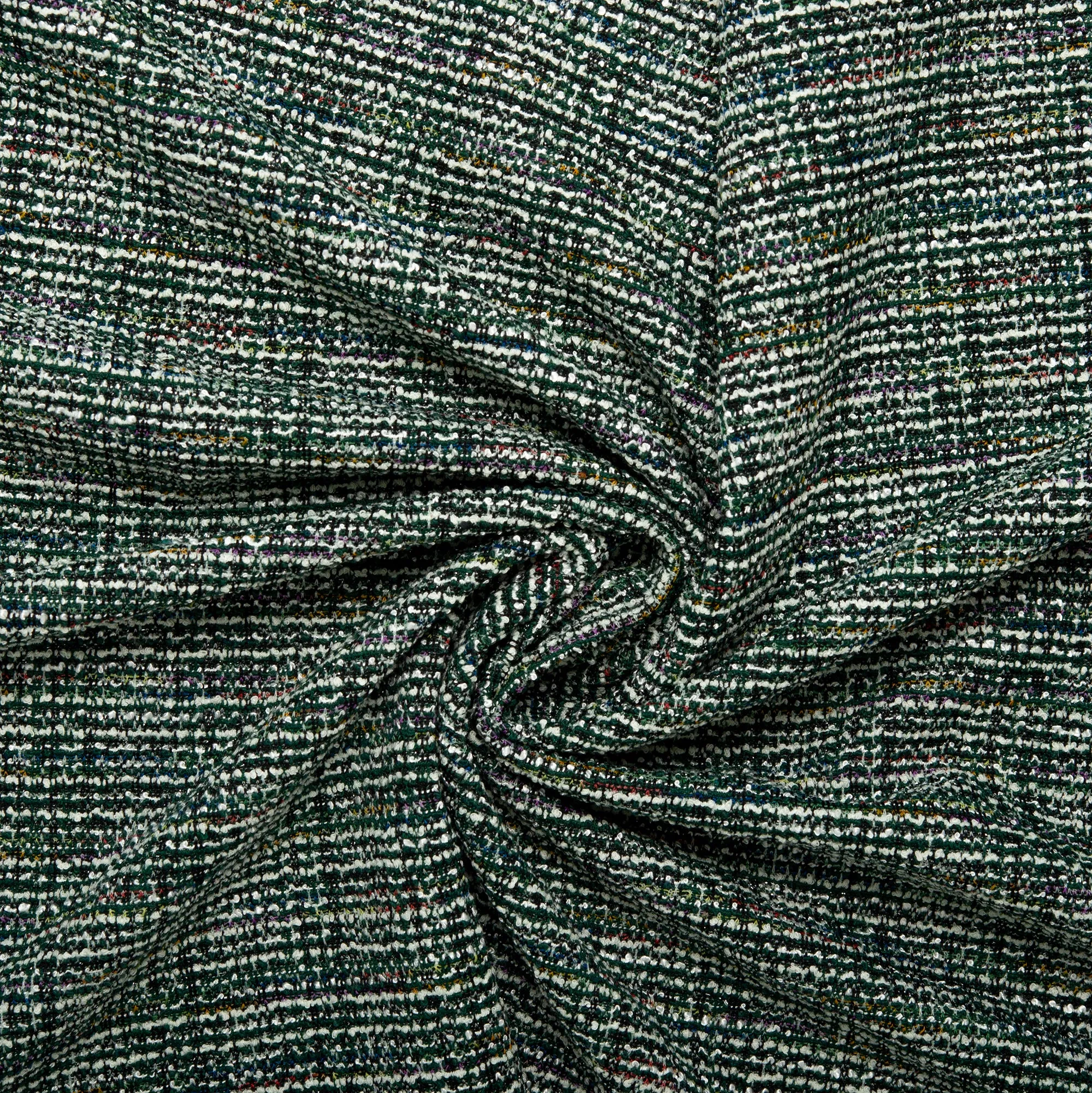 Heavy Bouclé Knit - NELLY - Green