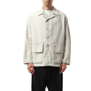 Heavy Cotton Sports Jacket in Grey