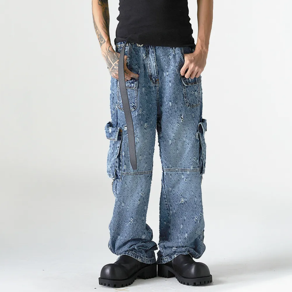 High street Ripped Distressed Jeans
