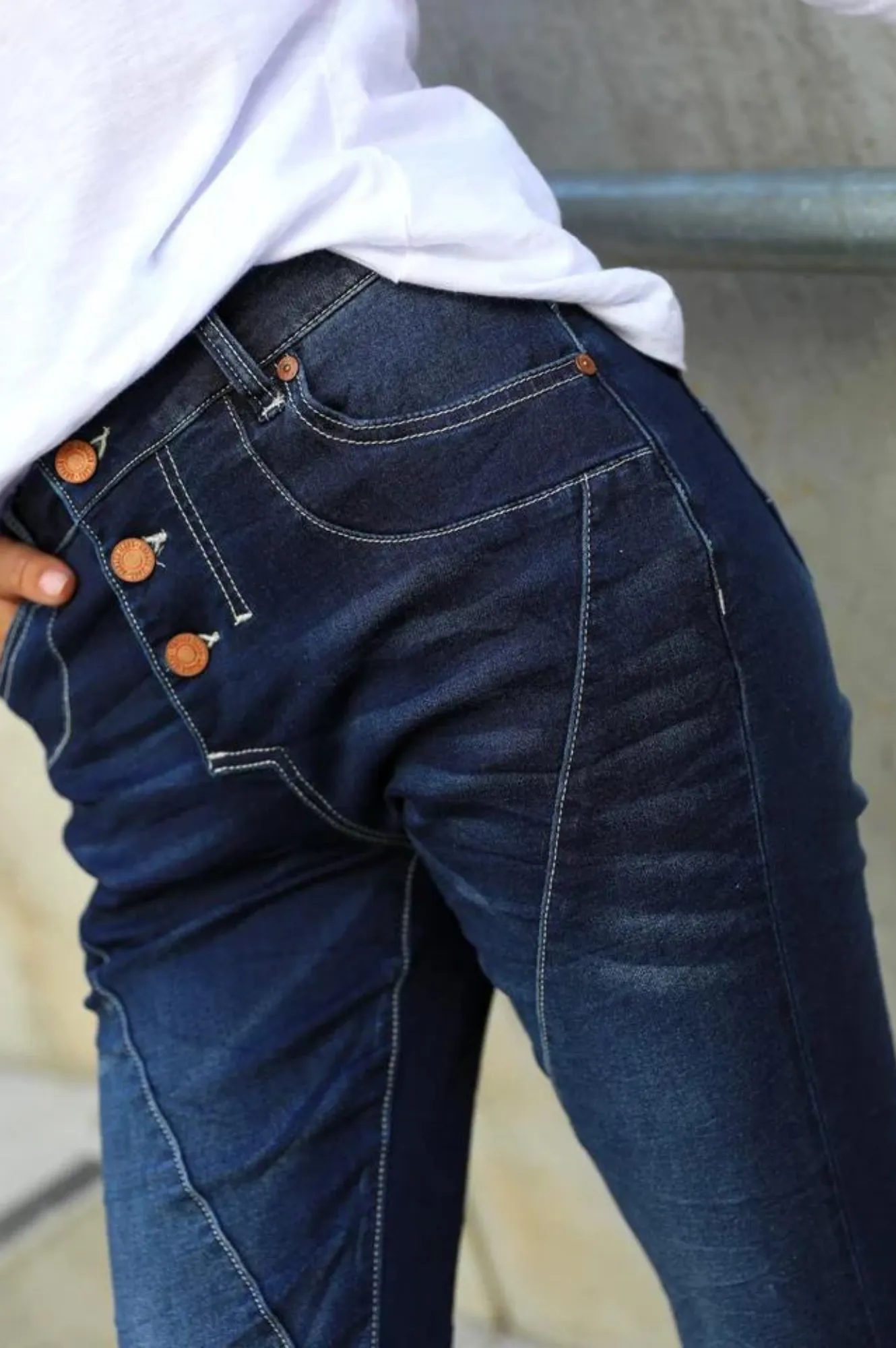 Jason Monaco Jeans - Dark Blue