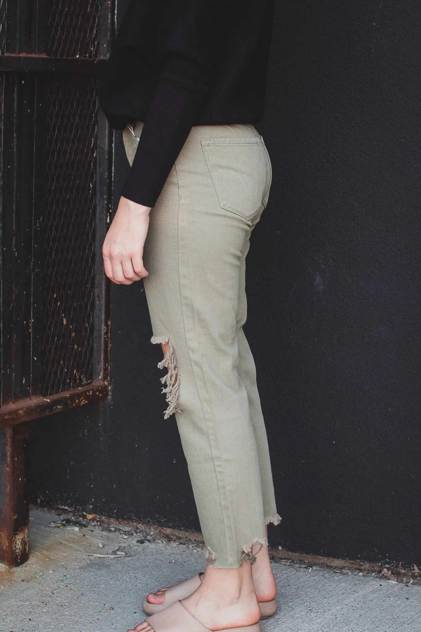 Kancan Ada High Rise Straight Jean