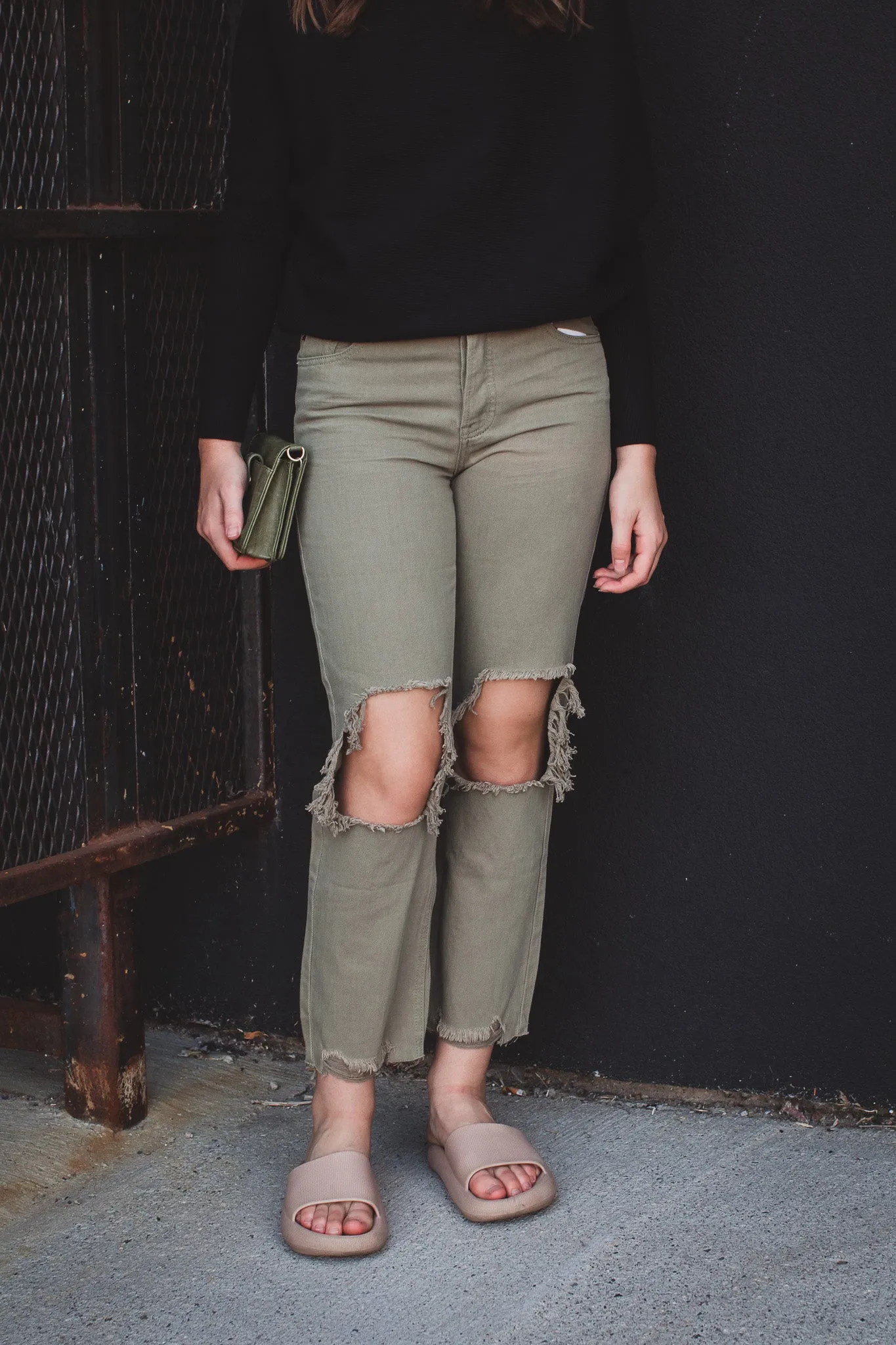Kancan Ada High Rise Straight Jean