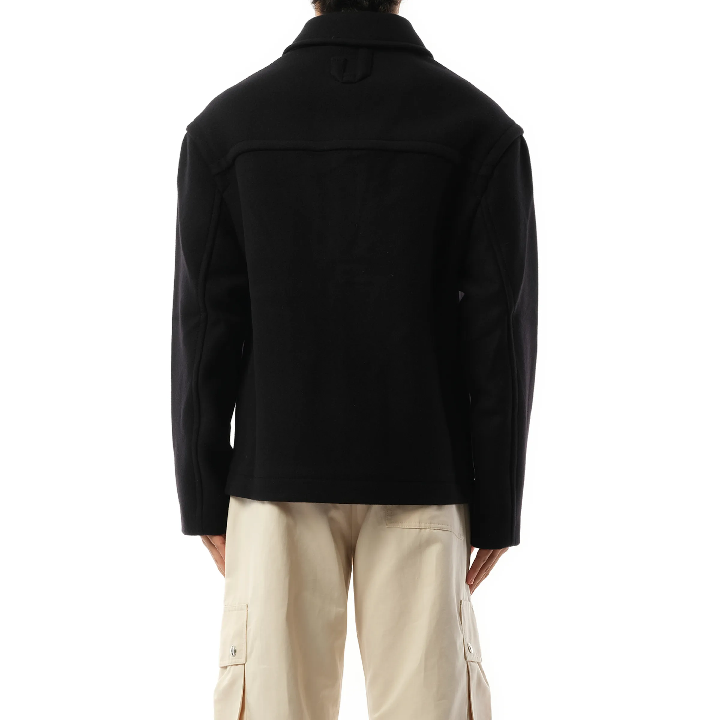 Le Manteau Court Jacket in Black