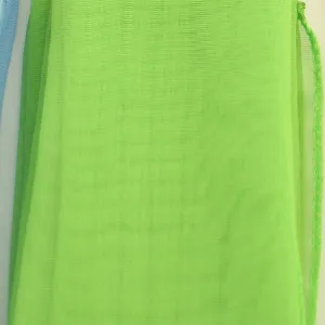 Lime Green 50s Neck Scarf