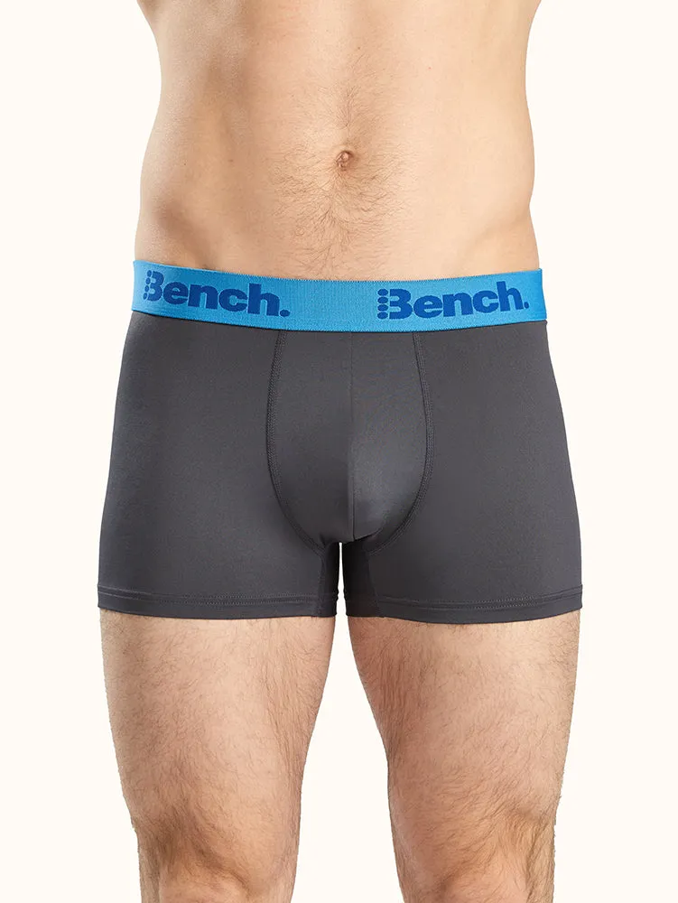 Men's Light Weight Performance Trunk Blue (4 Pack)