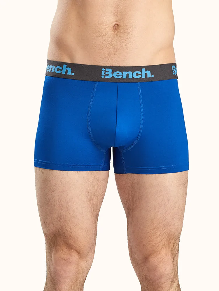 Men's Light Weight Performance Trunk Blue (4 Pack)