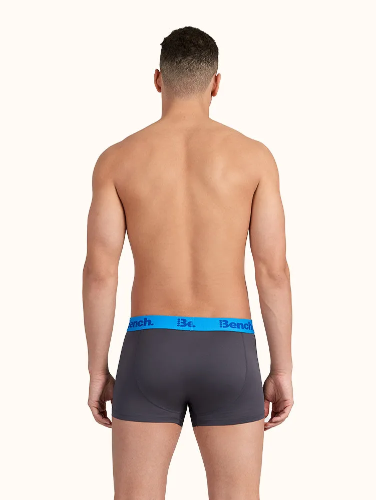 Men's Light Weight Performance Trunk Blue (4 Pack)