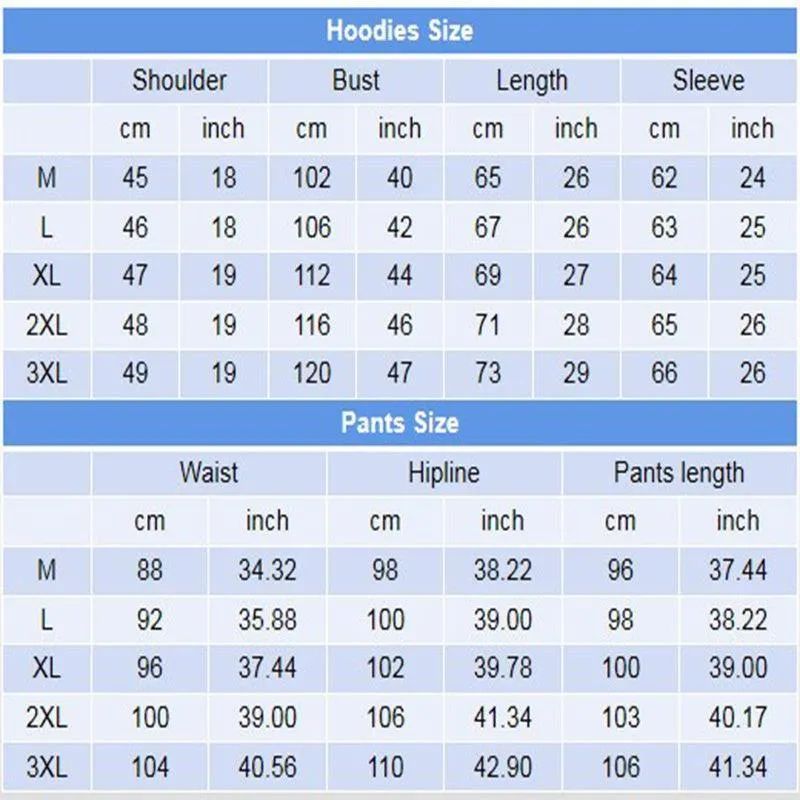 Men's tracksuits