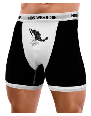 Mexican Roots Design - Distressed Mens Boxer Brief Underwear by TooLoud
