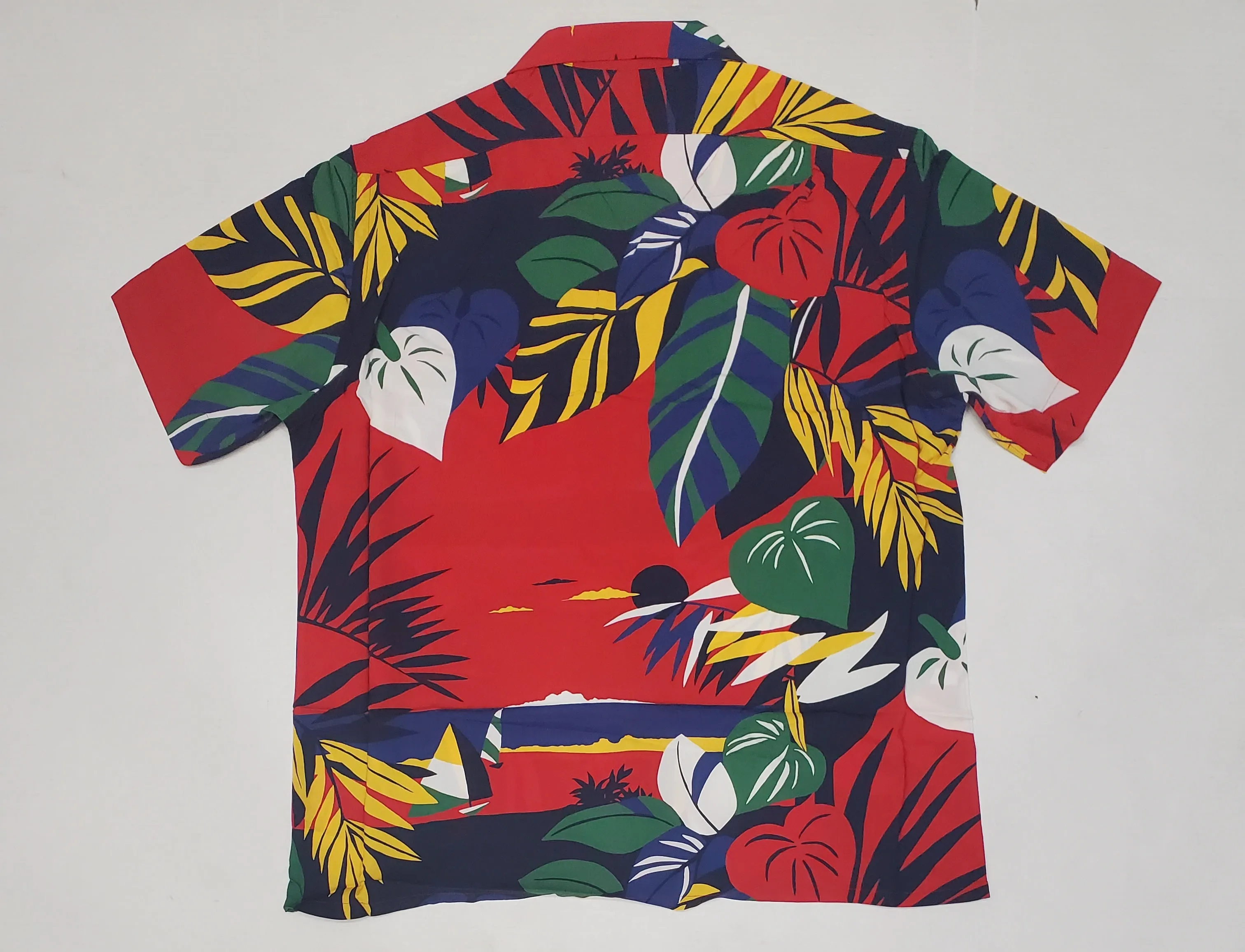 Nwt Polo Ralph Lauren Tropical Classic Fit Short Sleeve Button Down