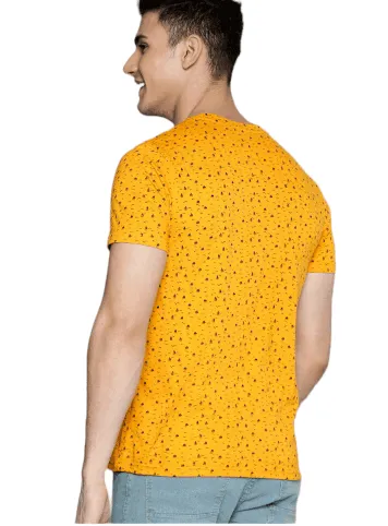 Pack of - 2 Men Short Sleeve Printed T-Shirt