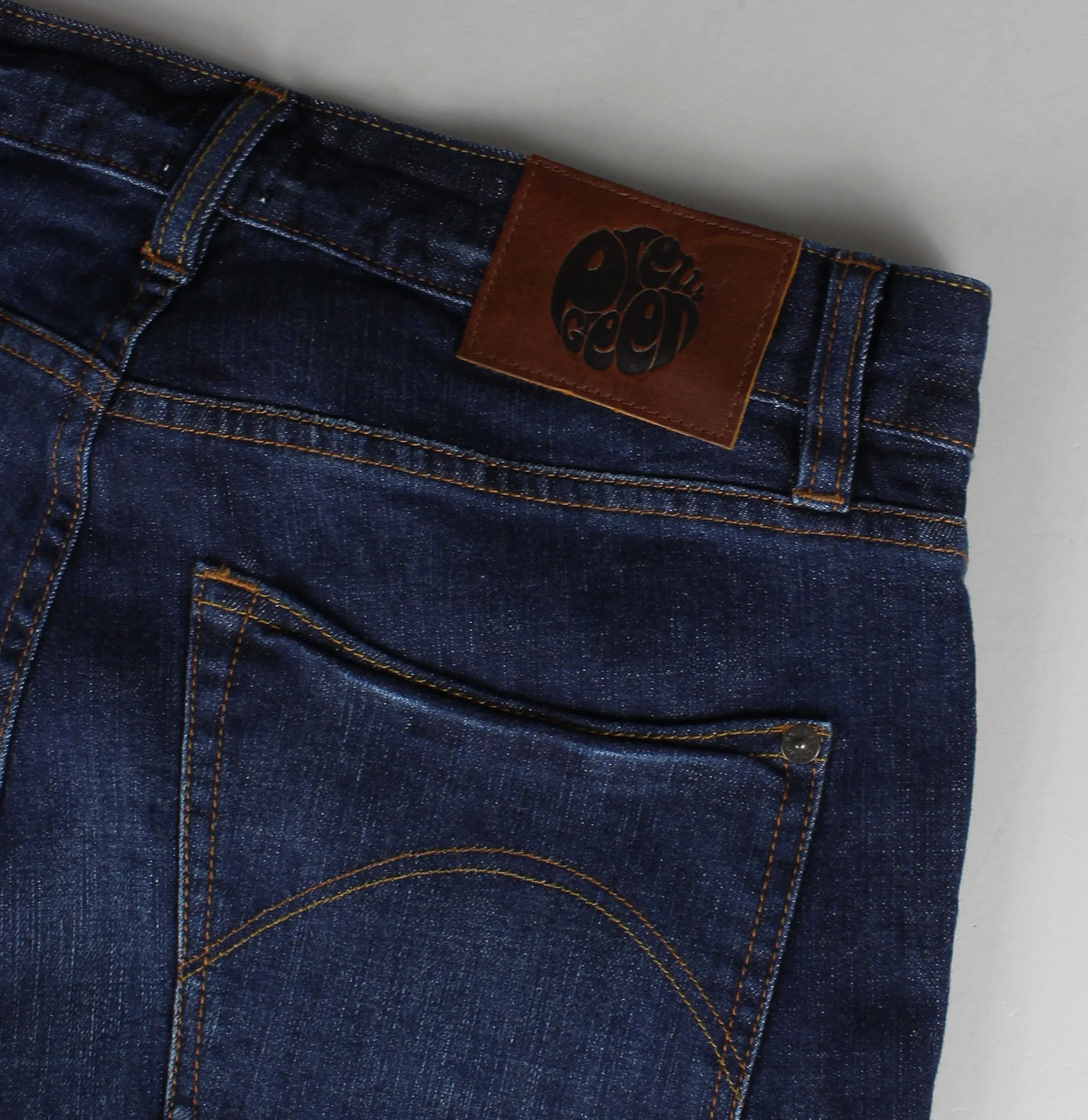 Pretty Green Castlefield Skinny Fit Jeans 6 Month Wash