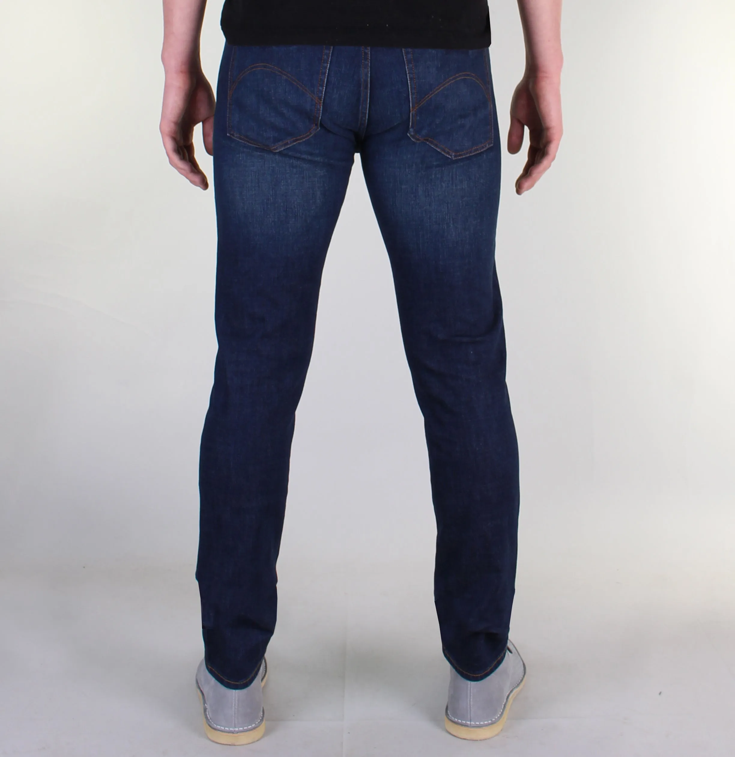 Pretty Green Castlefield Skinny Fit Jeans 6 Month Wash