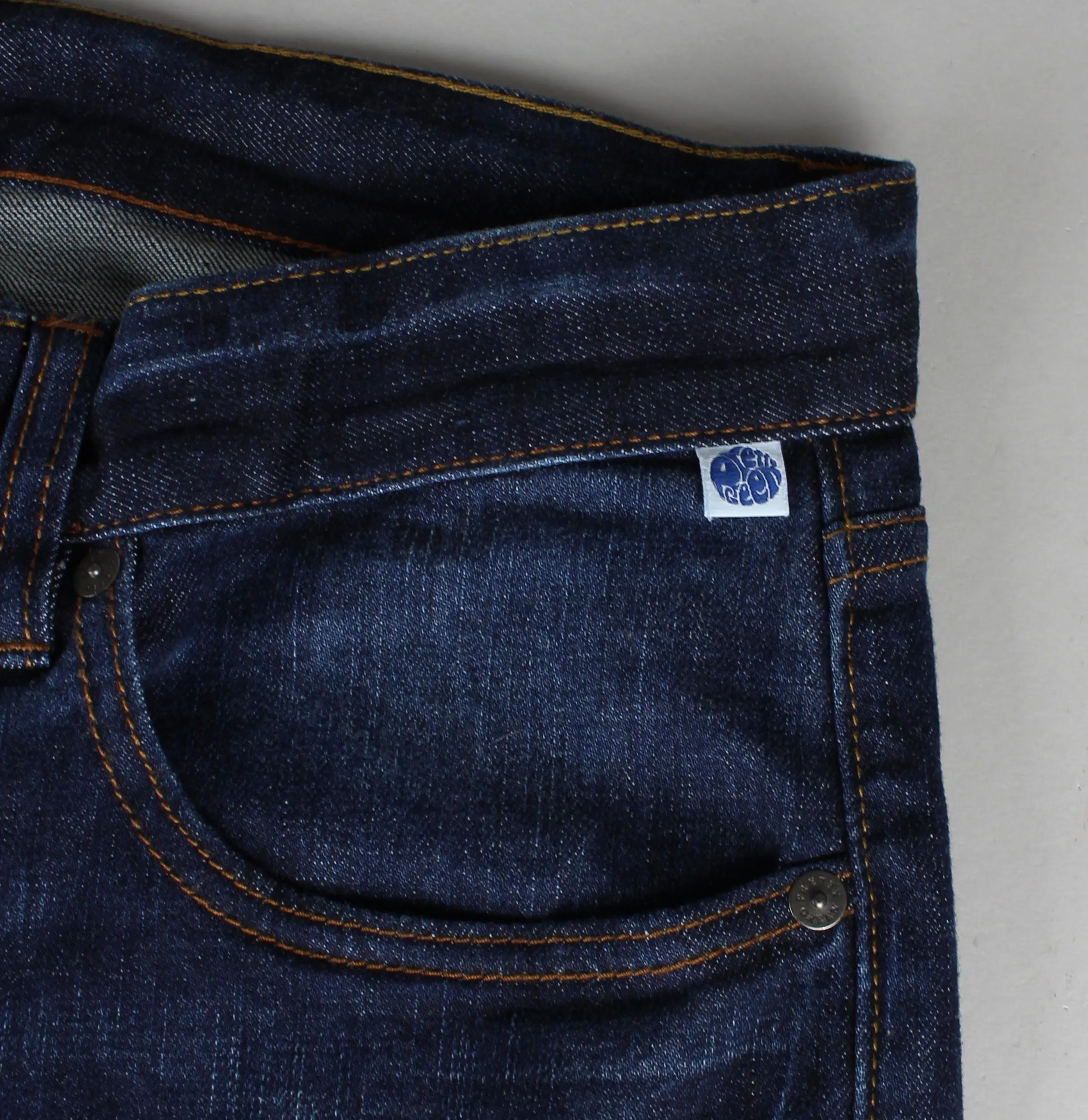 Pretty Green Castlefield Skinny Fit Jeans 6 Month Wash