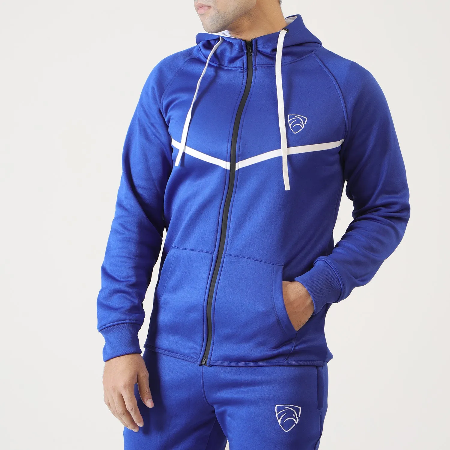 Royal Blue V-Panel Tracksuit