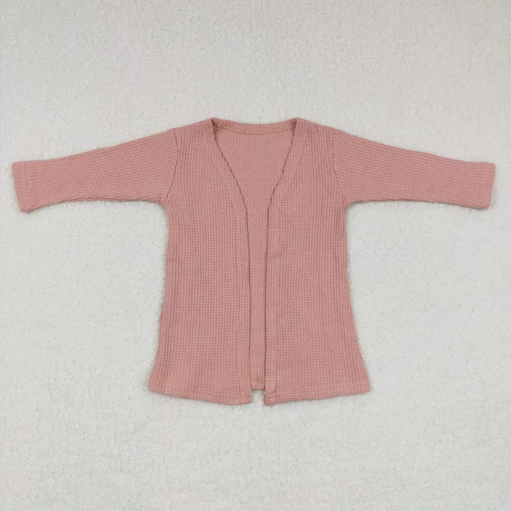 RTS: Kids Waffle Knit Cardi