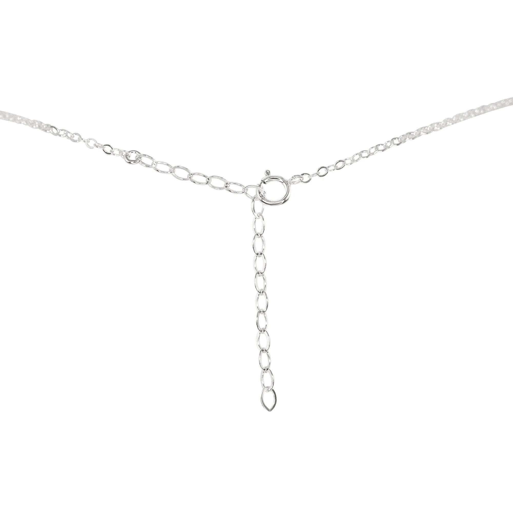 Ruby Gemstone Chain Layered Choker Necklace