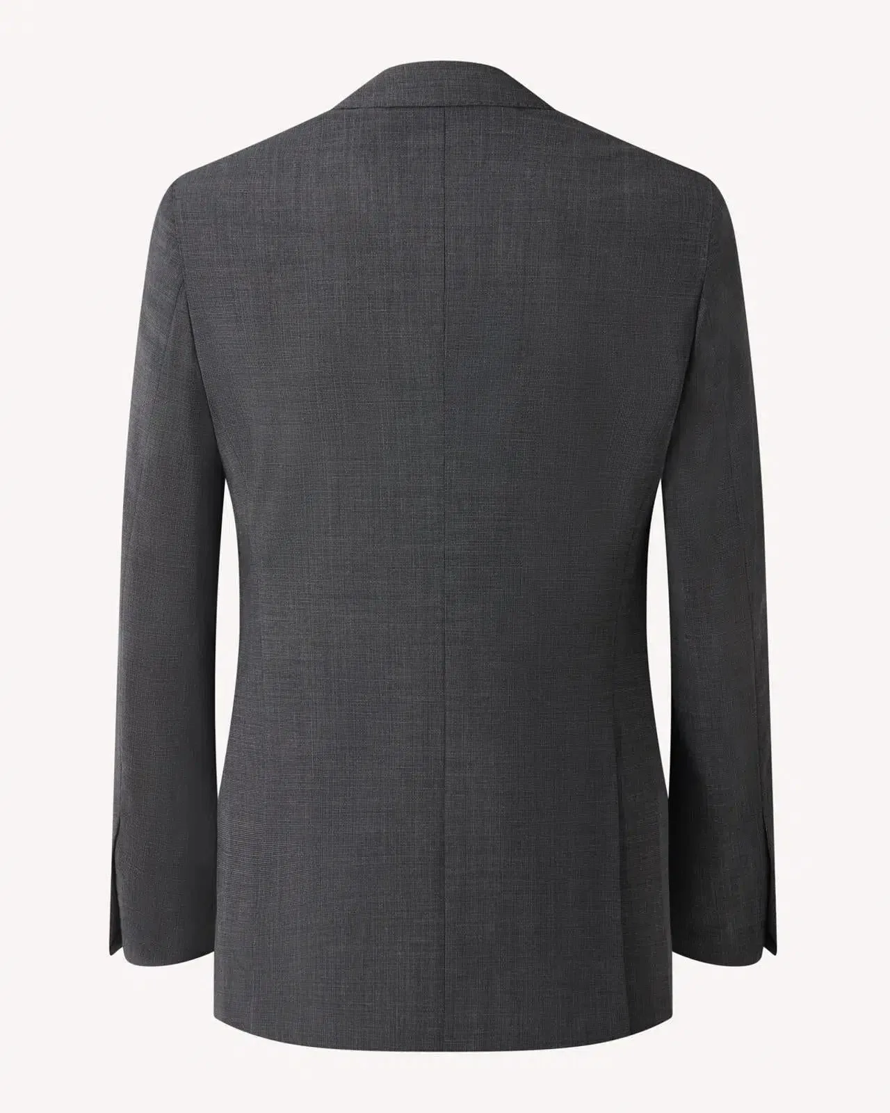 SB1 Weave Wool Suit Charcoal Grey