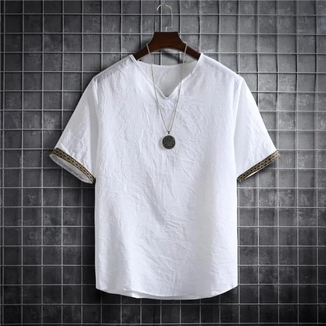 Summer Men's Shirts Plain Color Korean Fashion Men Short Sleeve Hawaii Short Sleeve Shirt Light Weight Clothing M-XL5