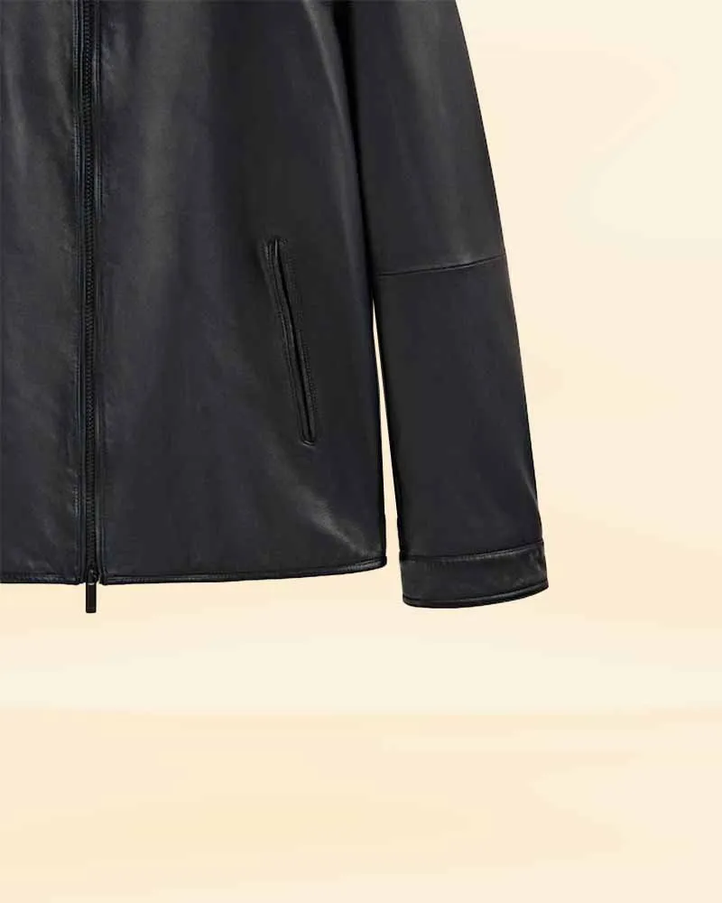 The Midnight Maverick leather jacket
